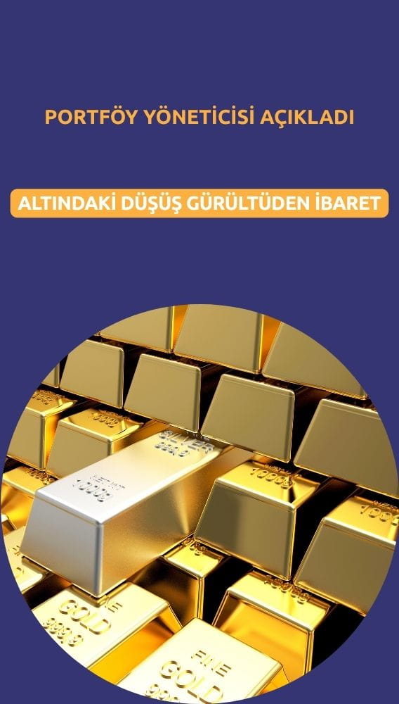 Portföy yöneticisi açıkladı: Altındaki düşüş gürültüden ibaret