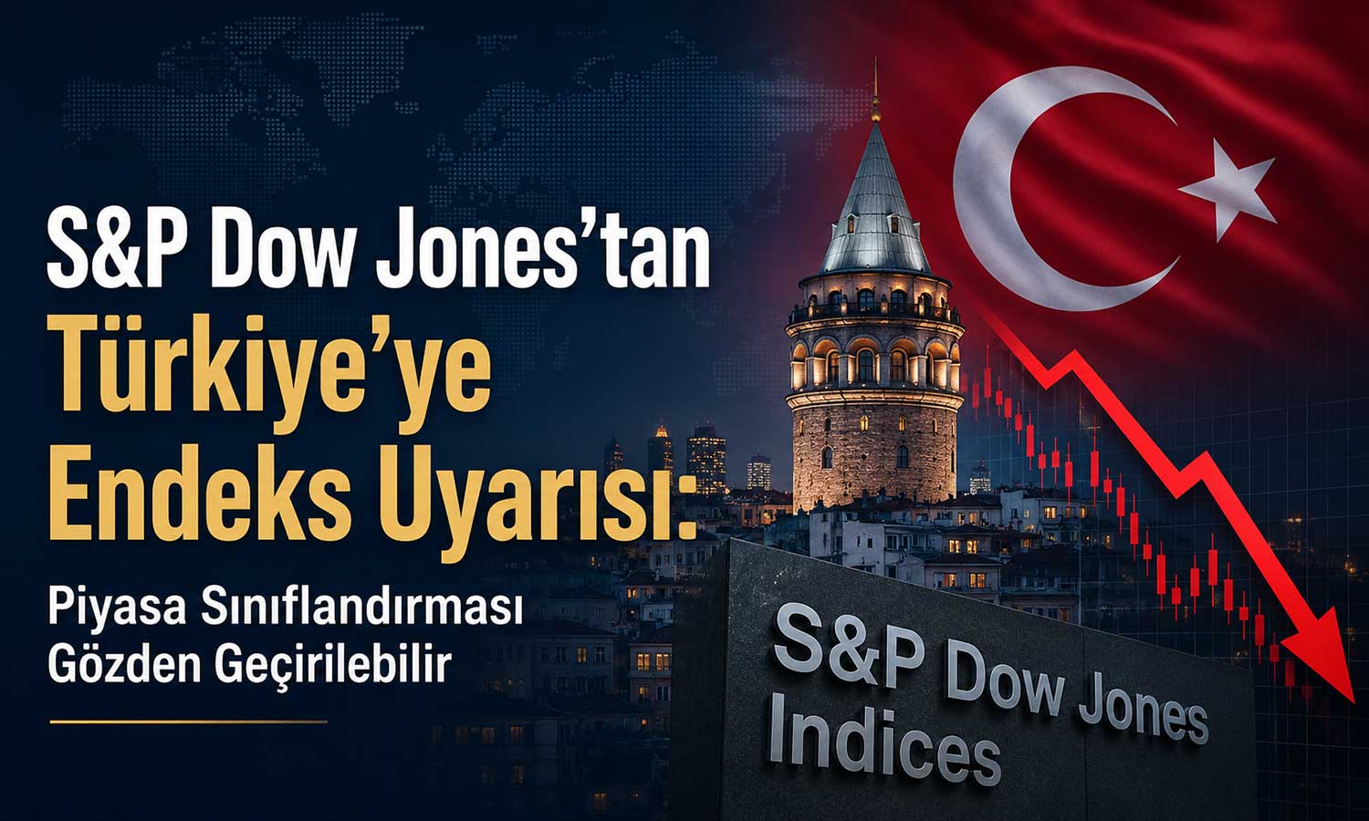 S&P Dow Jones, Türkiye’yi izleme listesine aldı