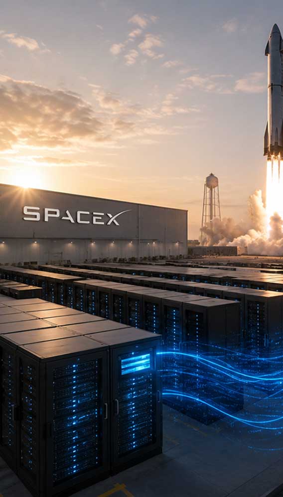 SpaceX'in yapay zekâ yatırımlarında kısa vadeli hedef Dünya