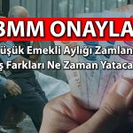 TBMM onayladı: En düşük emekli aylığı 23 bin 552 TL’ye yükseldi