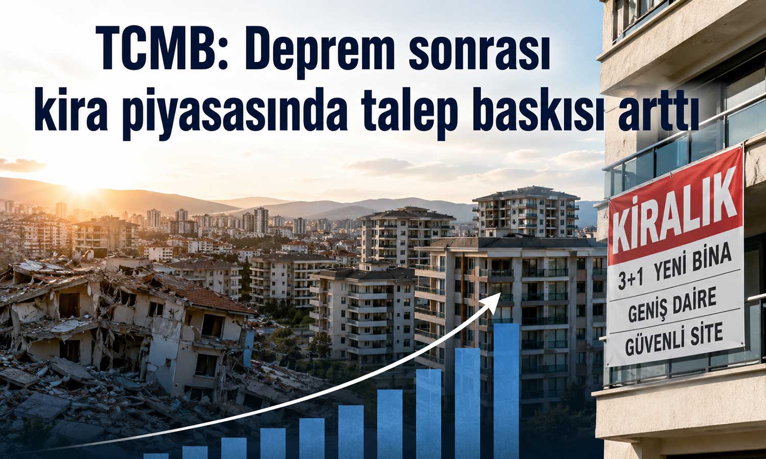 TCMB raporu: Kira artışları büyük ve yeni konutlarda yoğunlaştı