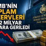 TCMB rezervleri bir haftada yüzde 5’in üzerinde azaldı