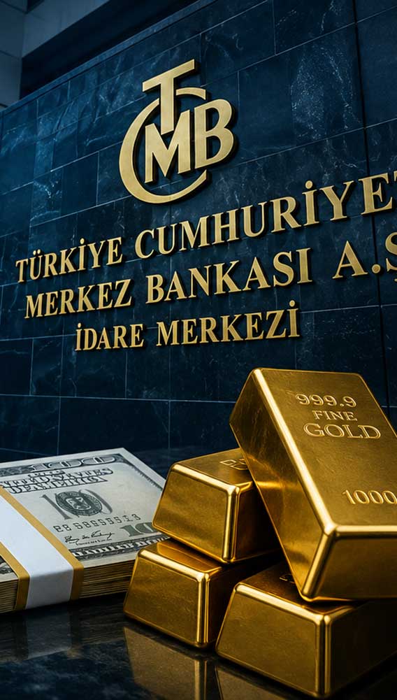 TCMB rezervleri bir haftada yüzde 5'in üzerinde azaldı