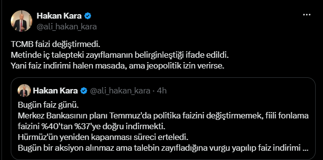 TCMB’nin mesajları ne anlama geliyor? Faiz indirimi ne zaman?