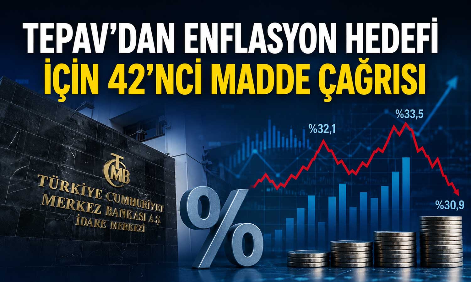 TEPAV: Enflasyonla mücadelede yapısal reform şart