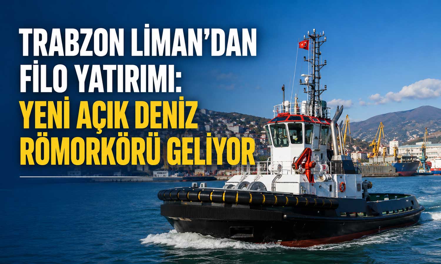 Trabzon Liman, Med Marine ile römorkör yapım ve takas sözleşmesi imzaladı