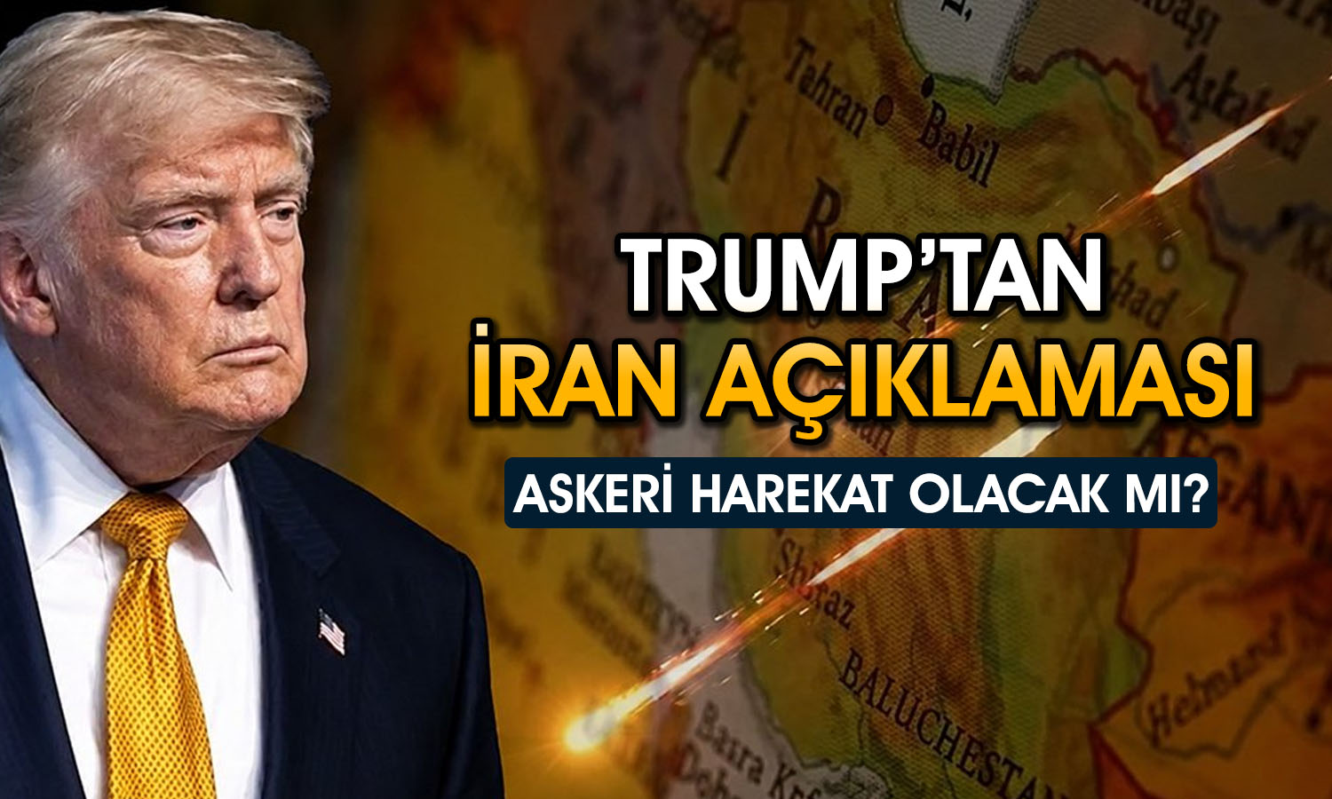 Trump açıkladı! İran ile müzakere yapılacak mı?