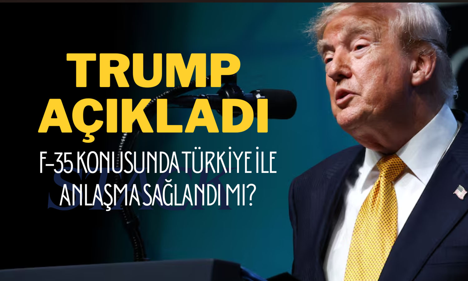 Trump: Erdoğan ile uzun zamandan beri dostuz