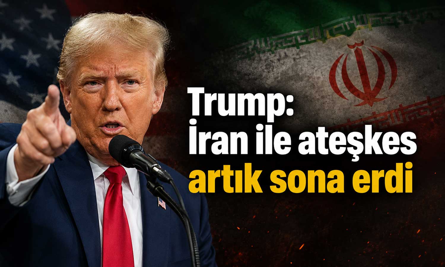 Trump’tan İran çıkışı: Mutabakat bitti