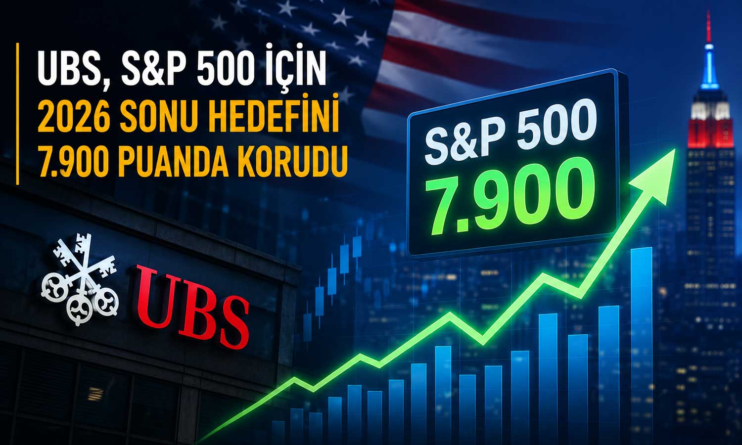 UBS, ABD hisselerinde iyimserliğini sürdürüyor