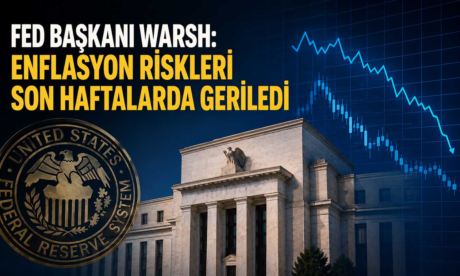 Warsh’tan faiz mesajı: Karar verilerle şekillenecek