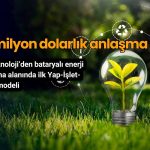 Yeo Teknoloji’den 40 milyon dolarlık dev enerji depolama anlaşması