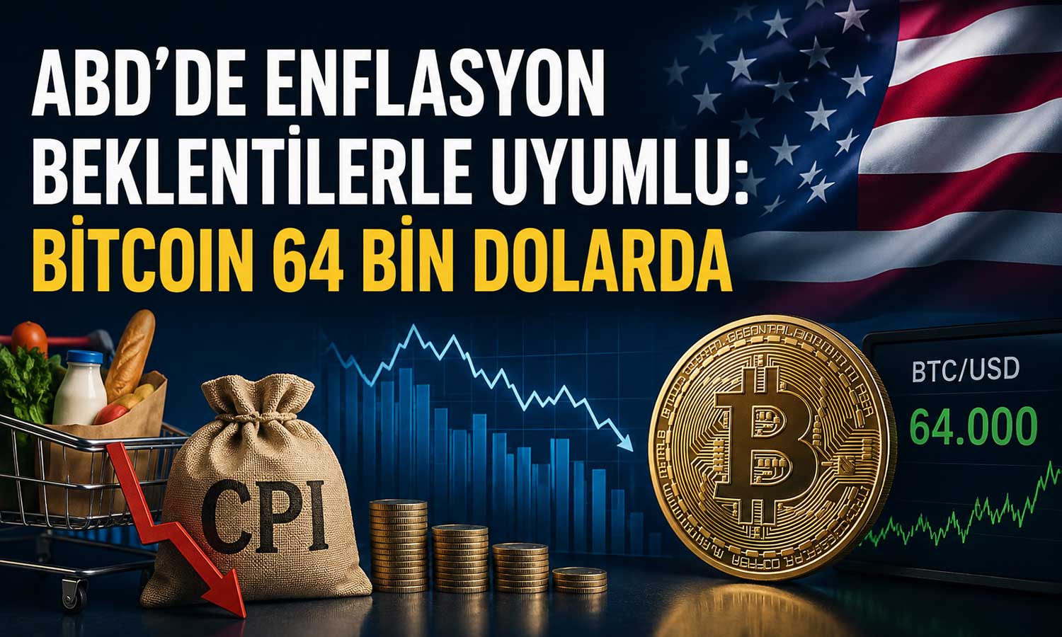 ABD’de enflasyon gerilerken Bitcoin yatay seyrediyor