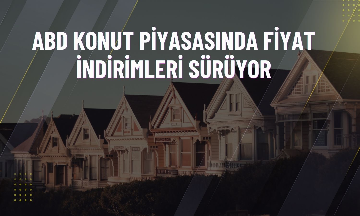 ABD’de konut güveni Ağustos’ta sert düştü