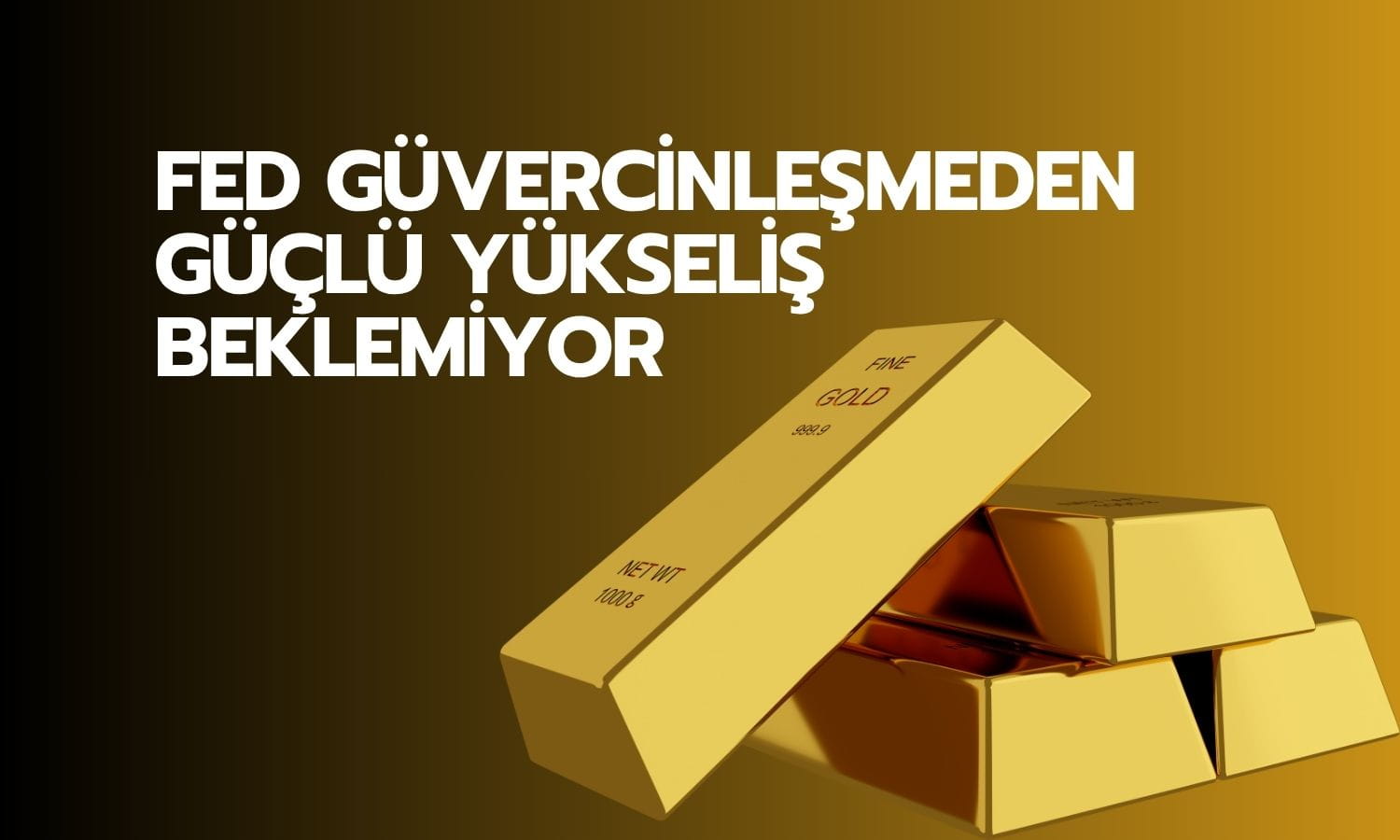 Altın 4 bin dolara sıkıştı: Yükseliş için Fed güvercinleşmeli