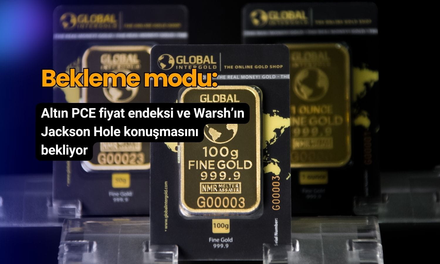 Altın Fed'in enflasyon göstergesi öncesinde geriledi