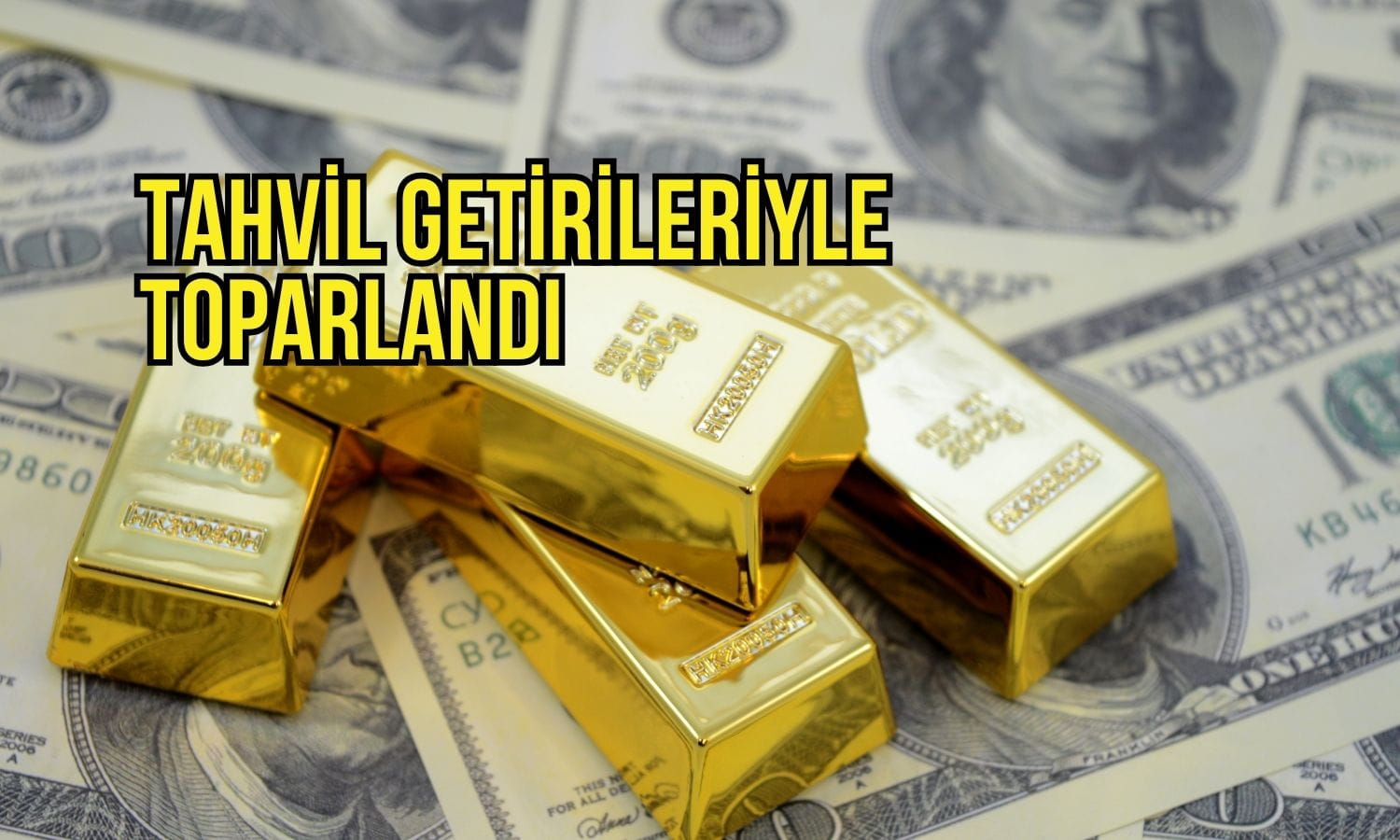 Altın fiyatları tahvil getirilerindeki gerilemeyle toparlandı