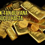 Altın Ocak’tan bu yana en güçlü haftalık yükselişe hazırlanıyor