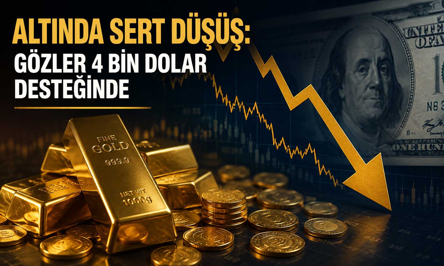 Altında satış dalgası: Uzmanlardan 4 bin dolar uyarısı