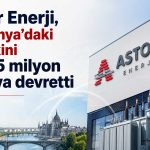 Astor Enerji, ana faaliyet alanına odaklanmak için Romanya iştirakini sattı