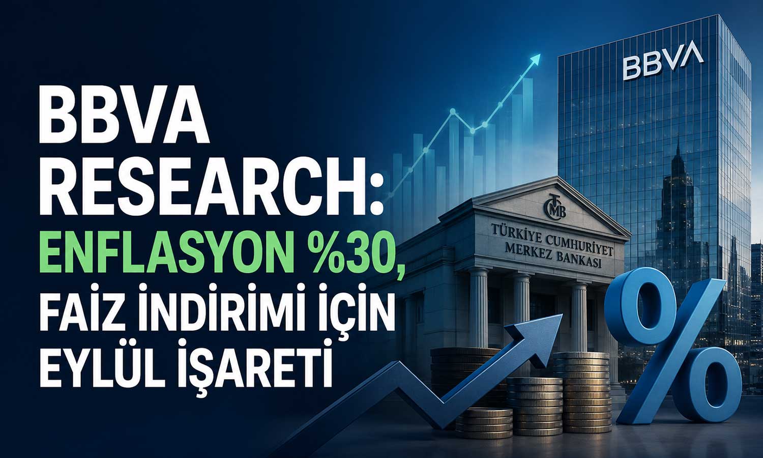 BBVA’dan TCMB beklentisi: Eylül’de faiz koridorunda normalleşme sinyali