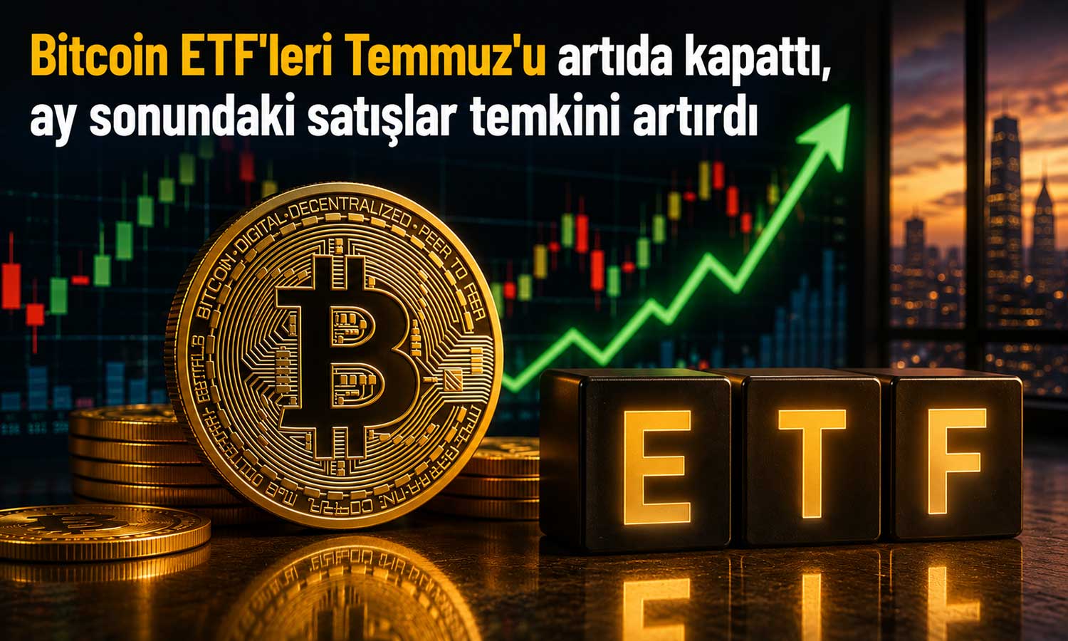 Bitcoin ETF’lerinde Temmuz’da sınırlı toparlanma