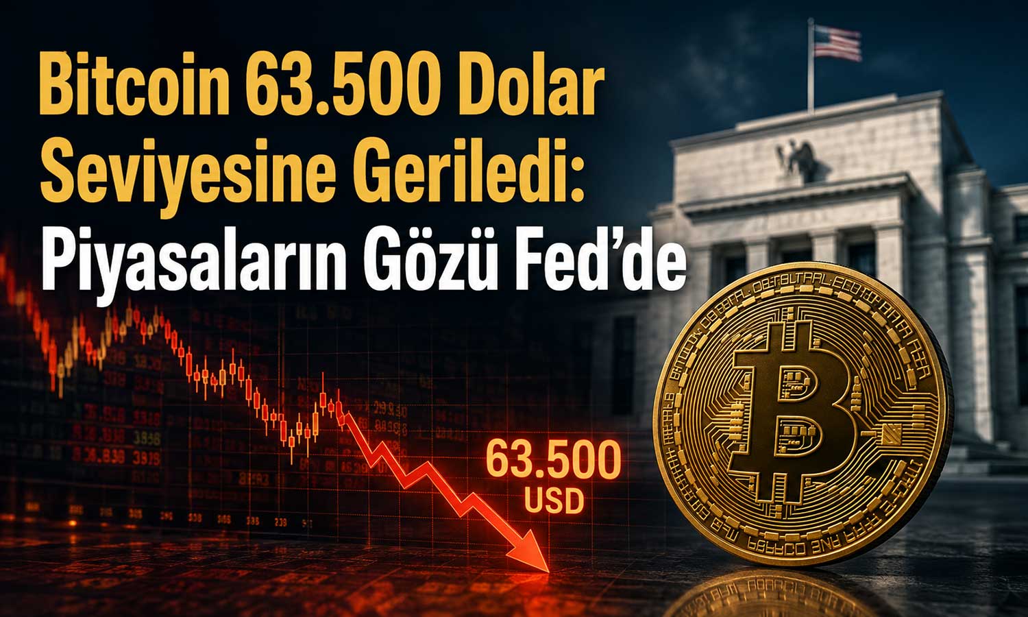Bitcoin haftalık kayıplarını artırdı: Sıradaki kritik veriler bekleniyor