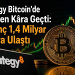 Bitcoin yükseldi: Strategy’nin zararı kara döndü