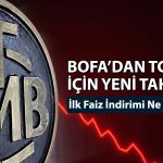 BofA’dan TCMB yorumu: Faiz indirimi için tarih verildi