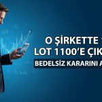 Borsadaki savunma şirketinden yüzde 1000 bedelsiz hamlesi