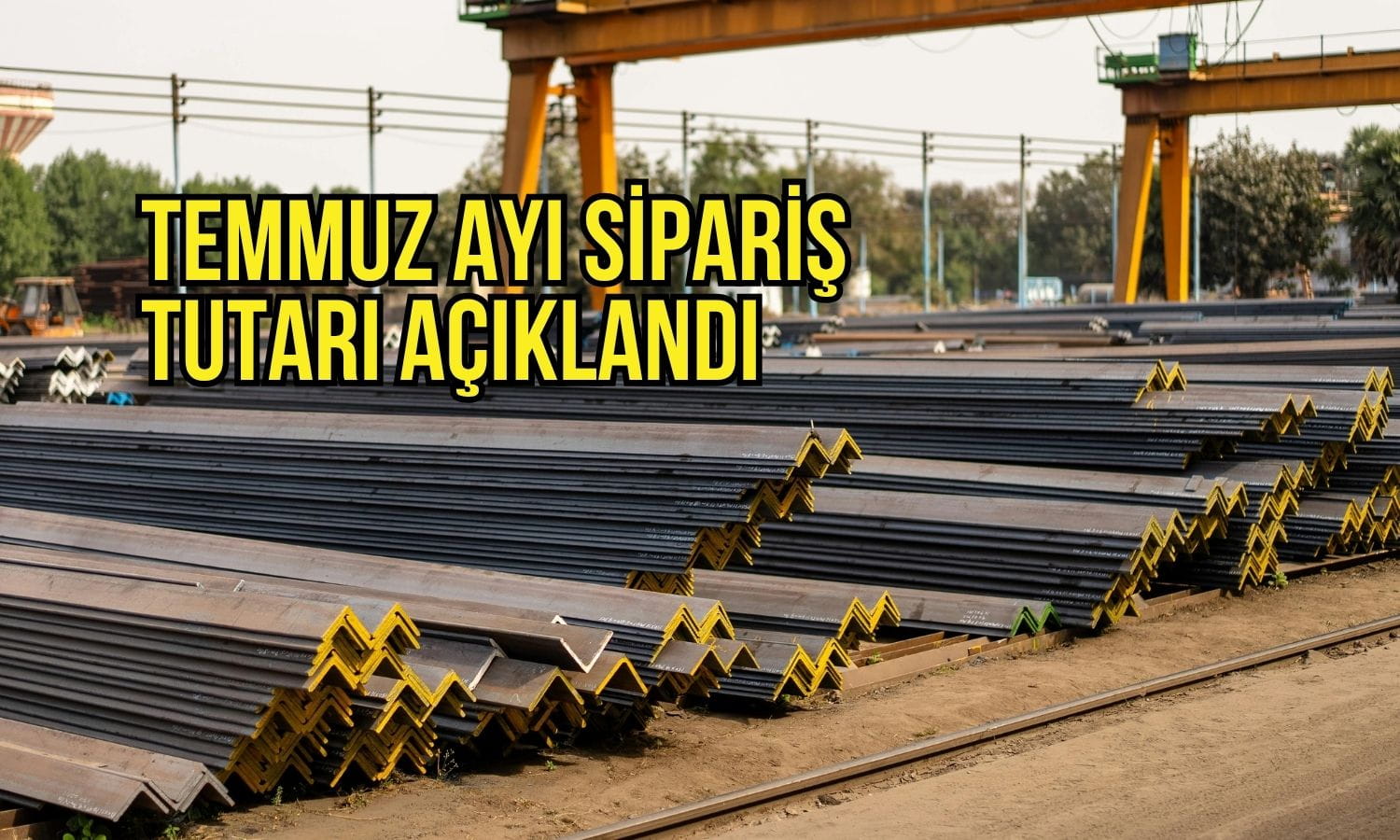 Çelik şirketi Temmuz’da dev sipariş tutarına ulaştı