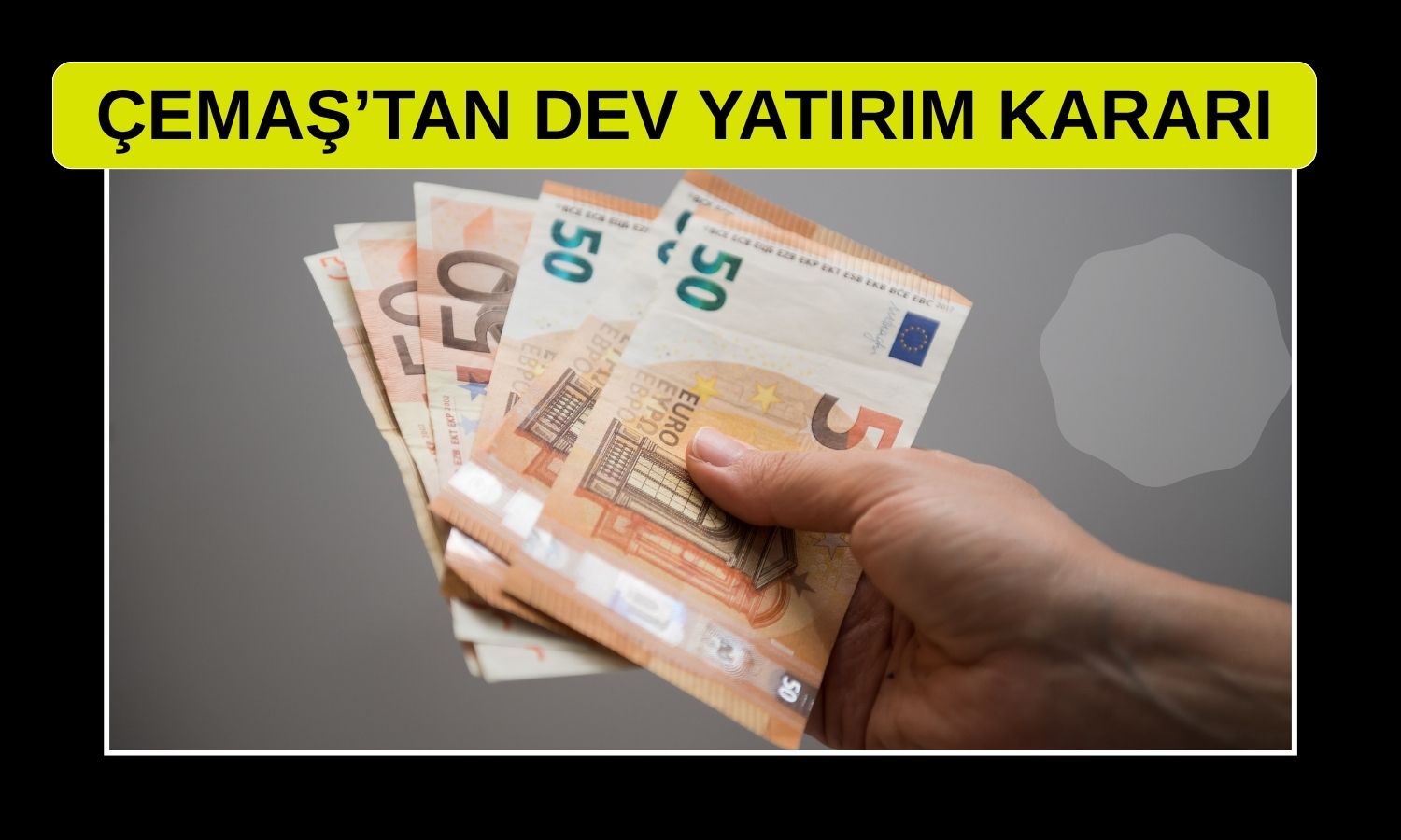 Çemaş'tan 1,09 milyon Euro’luk üretim verimliliği yatırımı