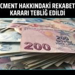 CMENT’e Rekabet Kurulu’ndan 37,4 milyon TL ceza