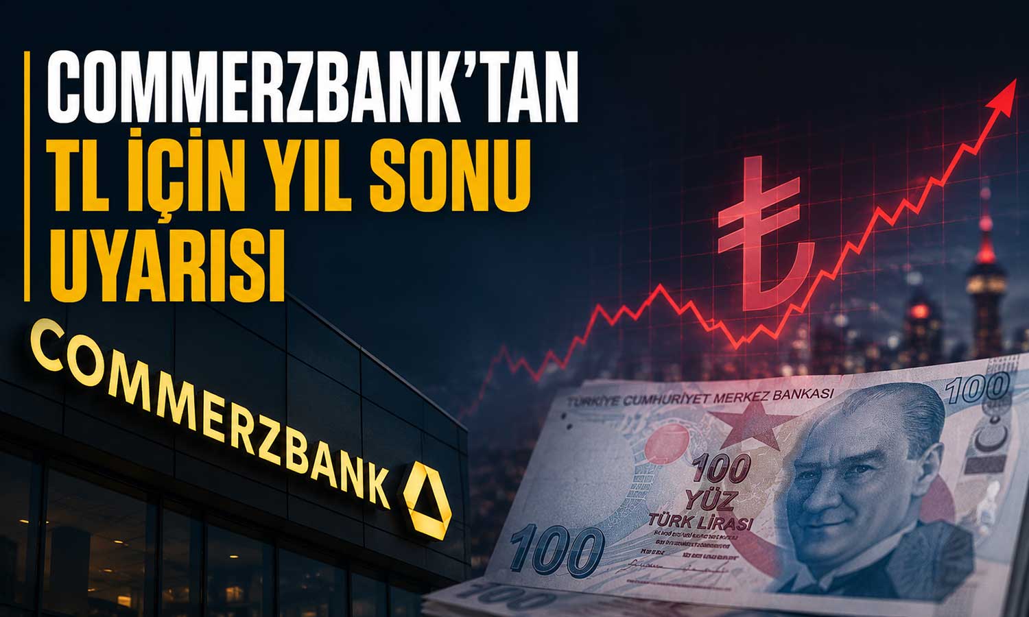 Commerzbank: TL’de değer kaybı sürebilir