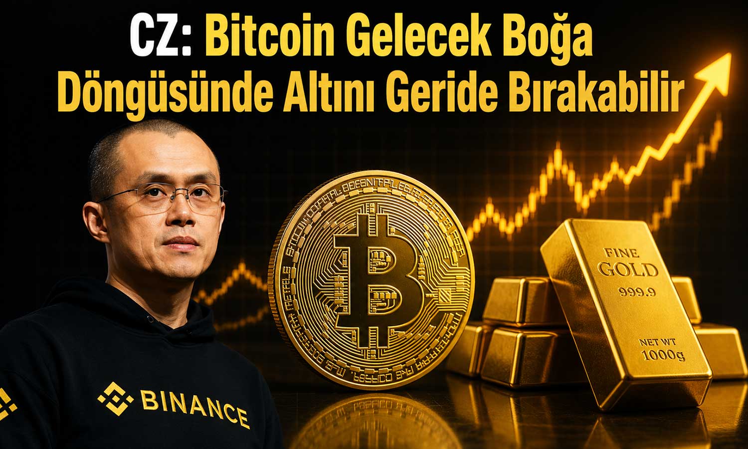 CZ’den Bitcoin mesajı: Altının yerini alabilir