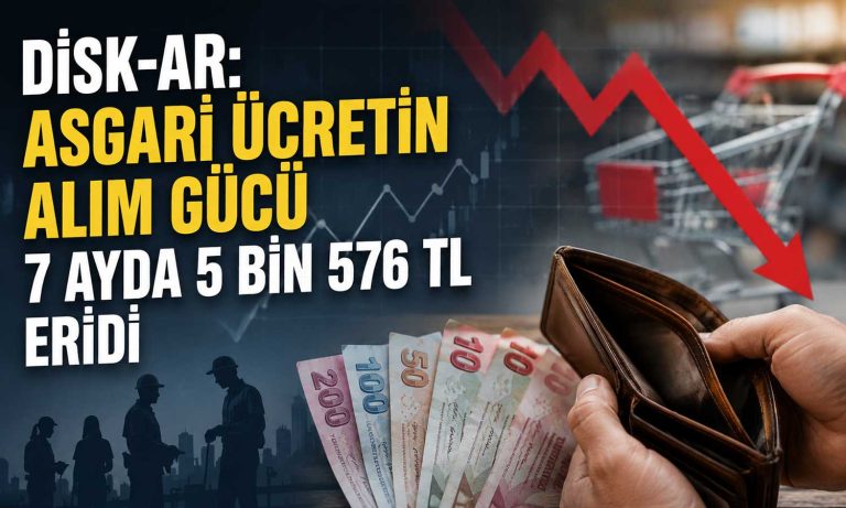 DİSK-AR: Vergi ve enflasyon işçi ücretlerinde büyük erime yarattı