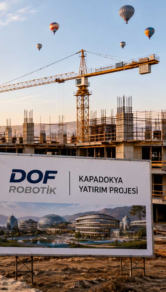 DOF Robotik’ten Kapadokya projesinde önemli adım