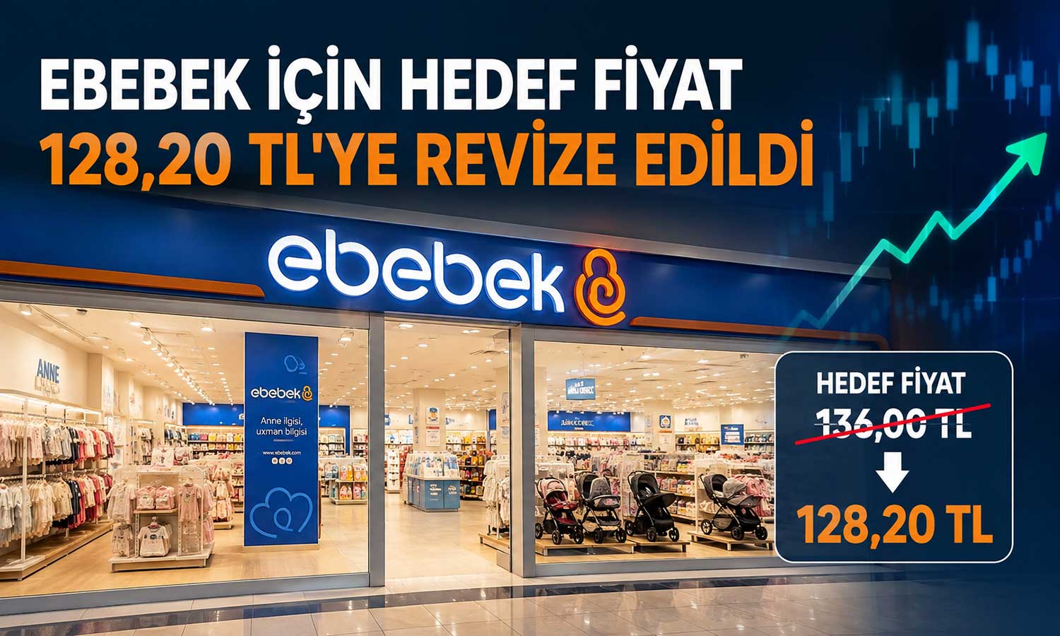 Ebebek değerlendirmesinde hedef fiyat revizyonu