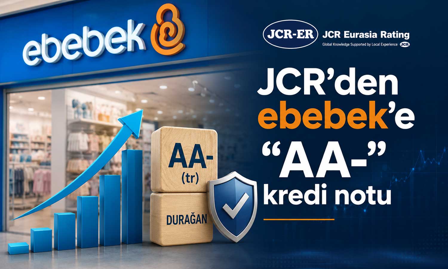ebebek’in kredi notu teyit edildi, görünüm “Durağan” kaldı