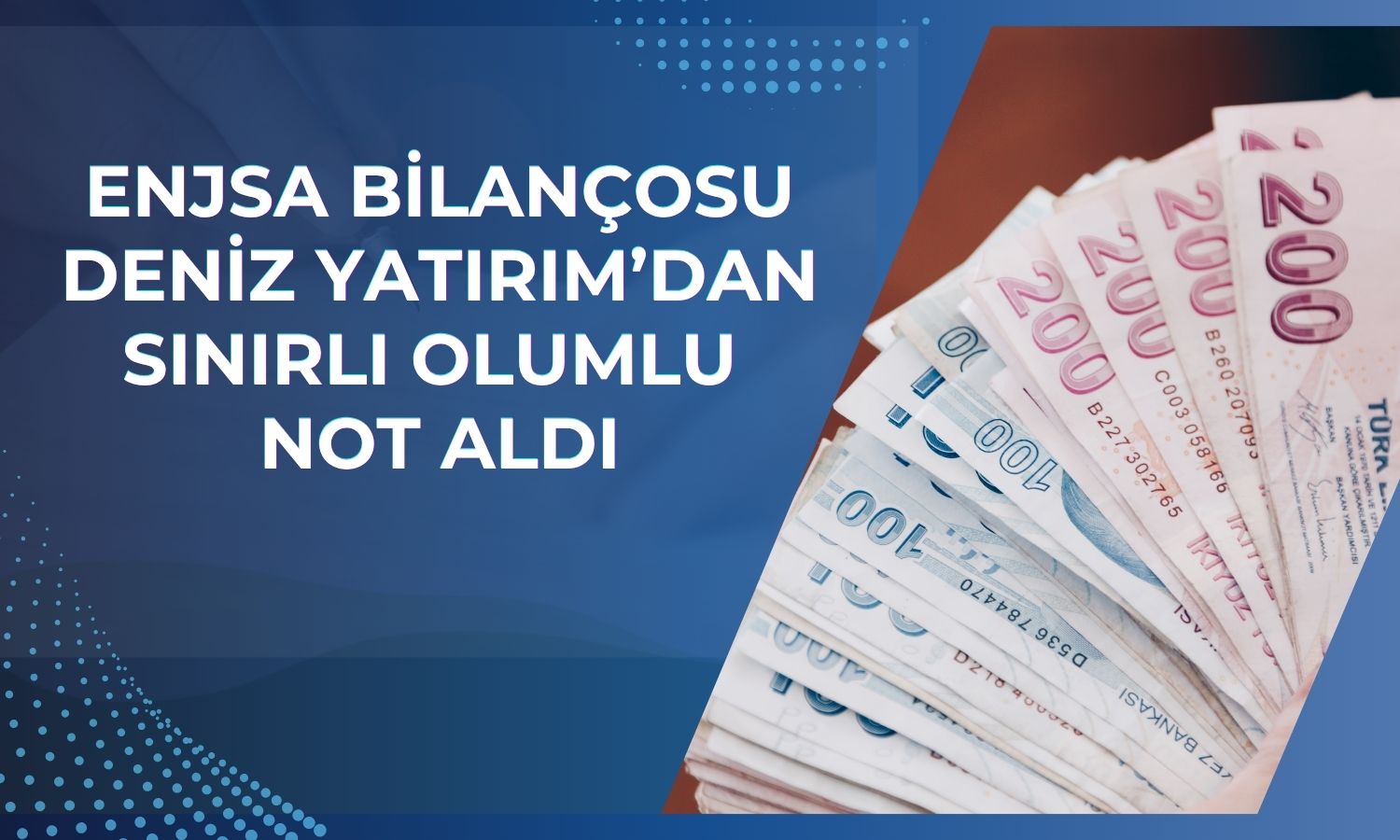 ENJSA’da hedef fiyat 125,62 TL, tavsiye “gözden geçiriliyor”