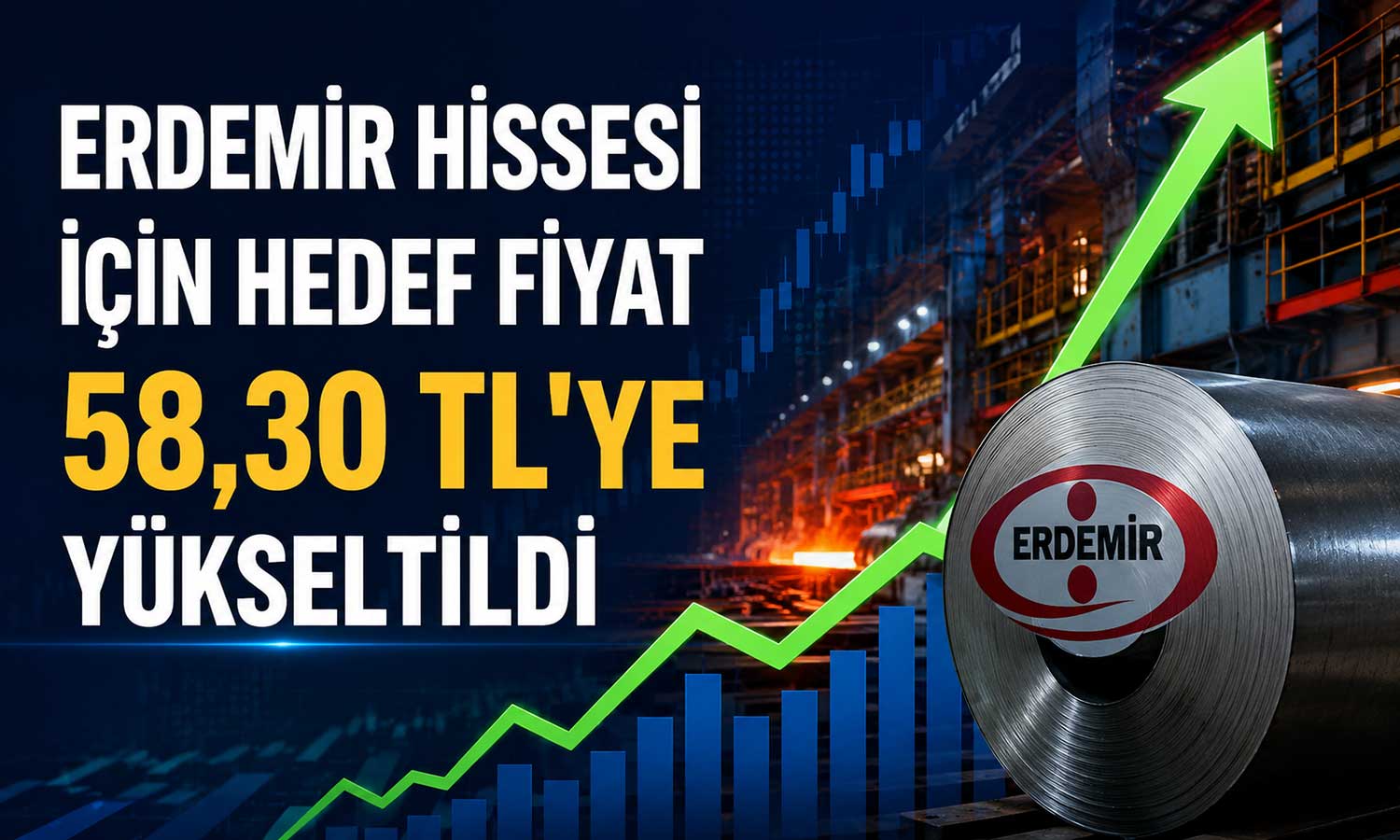 Erdemir hisselerine olumlu revizyon: Tavsiye yükseltildi