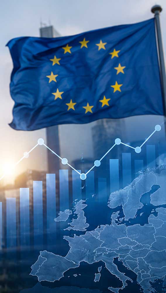 Euro Bölgesi'nde ekonomik faaliyet 8 ayın zirvesine çıktı