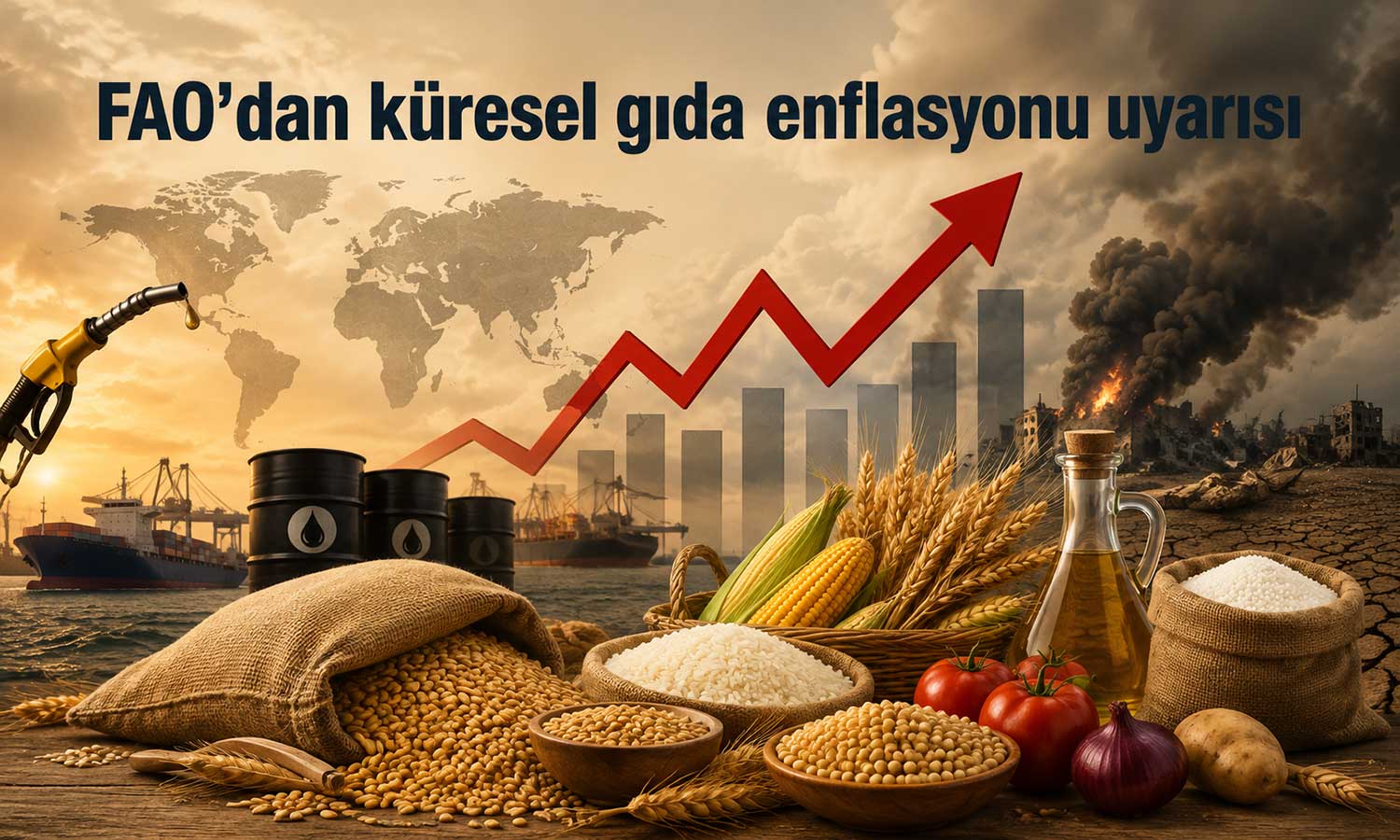 FAO uyardı: Gıda fiyatları yıl sonunda yükselebilir