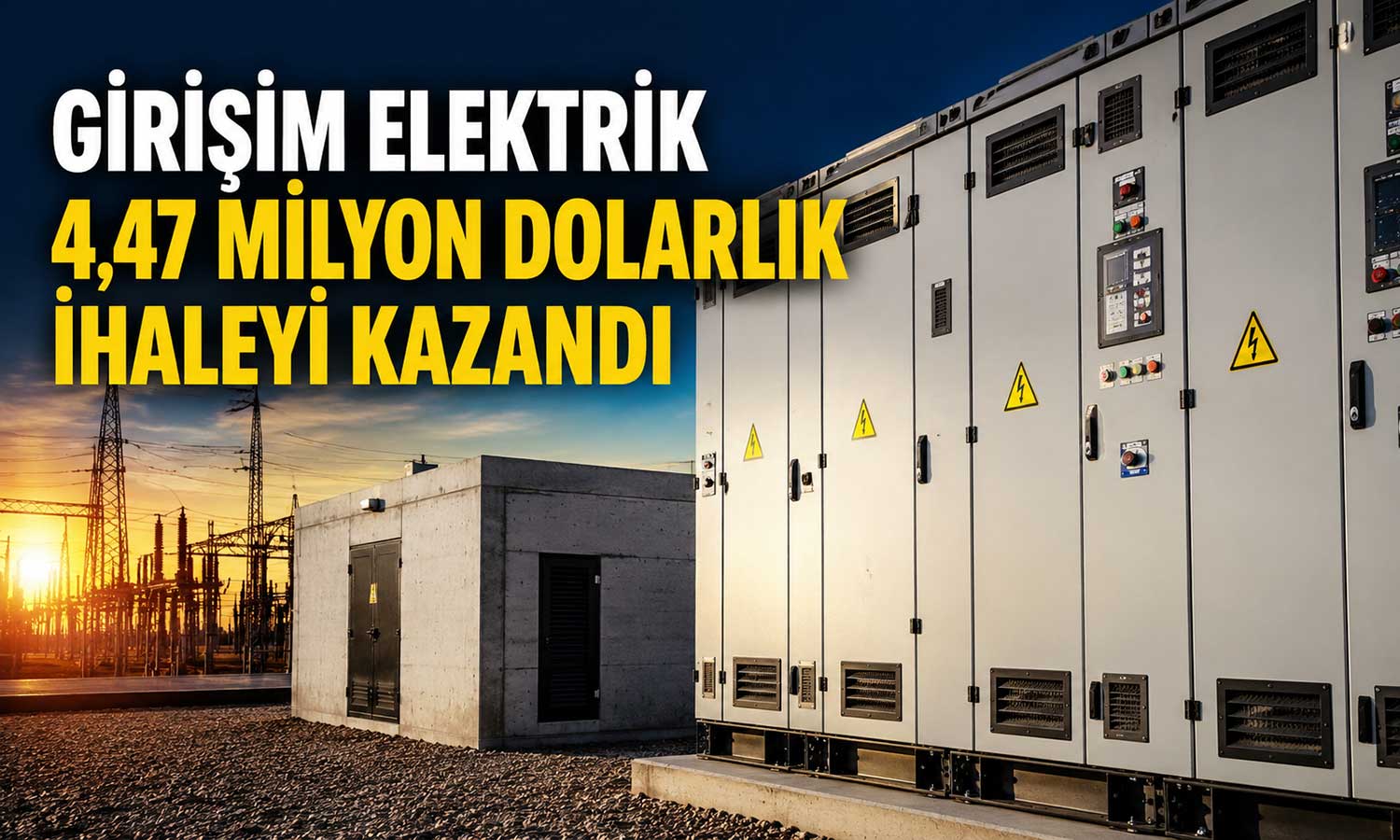 Girişim Elektrik Konya’daki ihalede birinci oldu