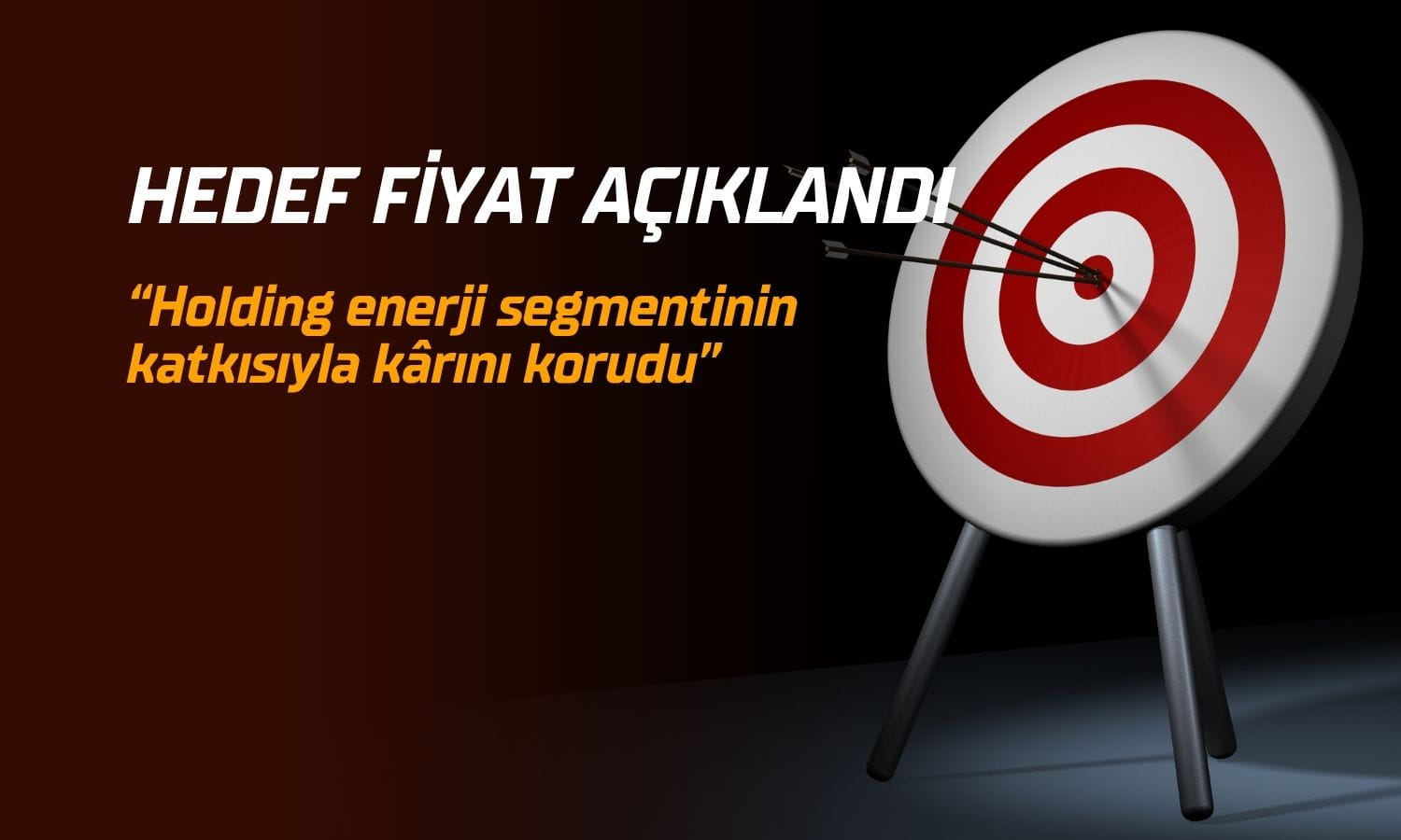 Holding enerji katkısıyla kârını korudu: Hedef fiyat 336,50 TL