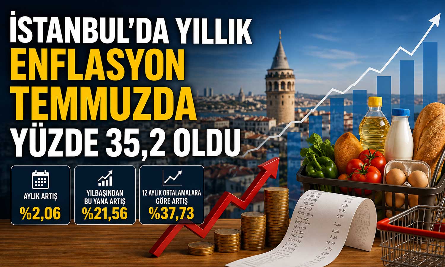 İTO açıkladı: İstanbul’da enflasyon yükselişini sürdürdü