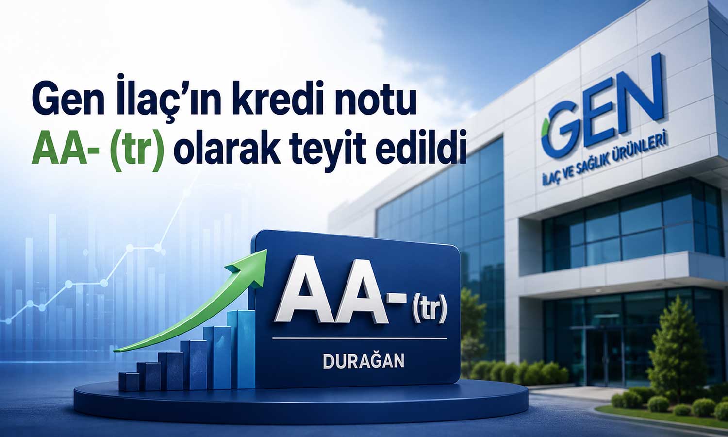 JCR Avrasya, Gen İlaç’ın kredi notunu teyit etti