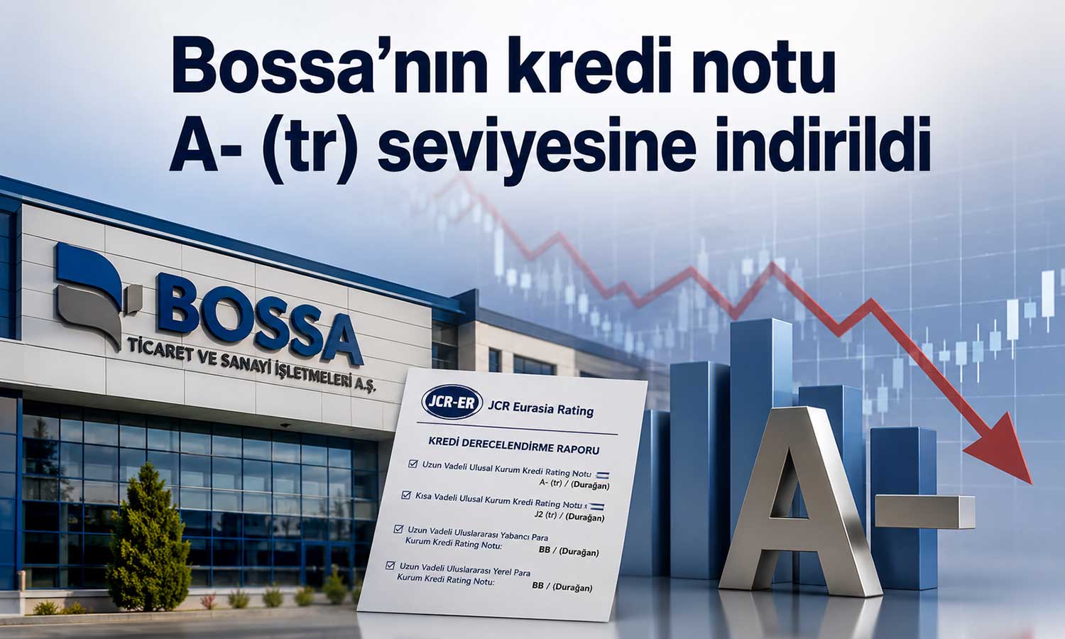 JCR’den Bossa için kredi notu revizyonu