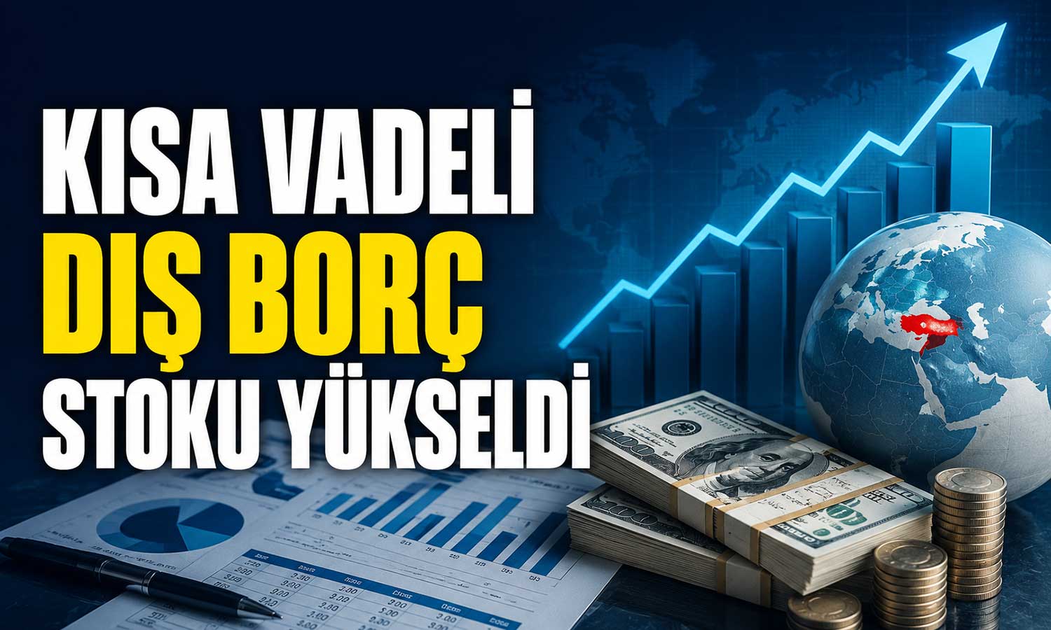 Kısa vadeli dış borçta artış sürüyor