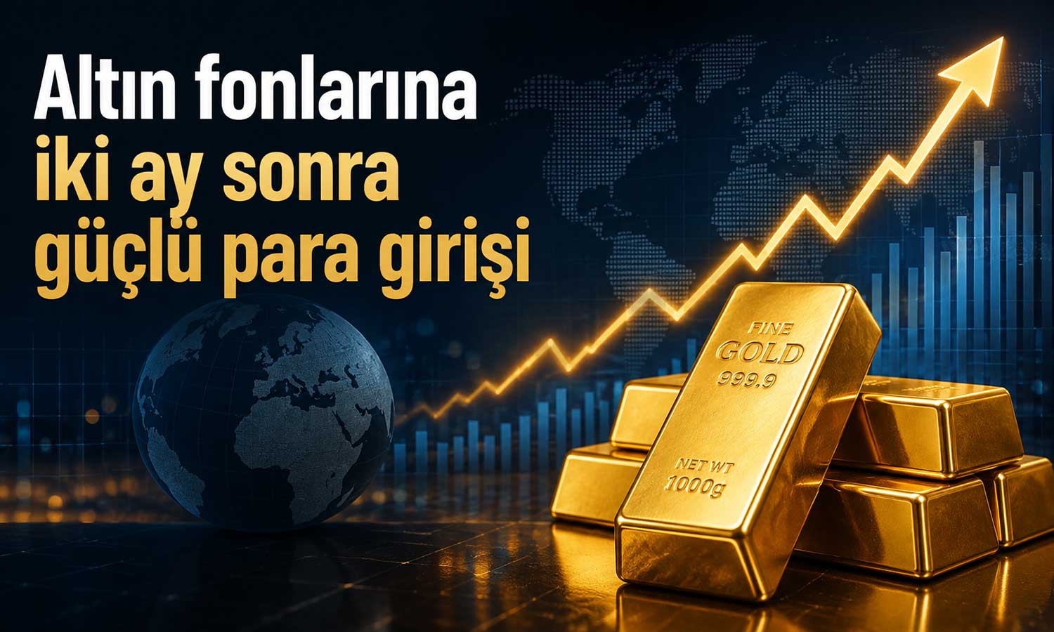 Küresel altın ETF’leri Temmuz’da yeniden yatırımcı çekti